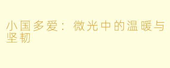 小国多爱：微光中的温暖与坚韧