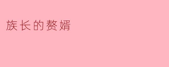 族长的赘婿