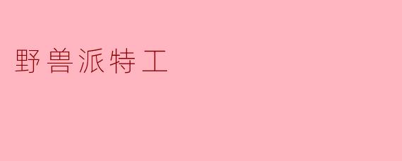野兽派特工