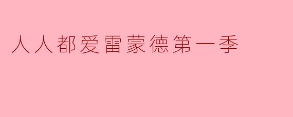 人人都爱雷蒙德第一季