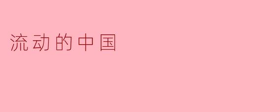 流动的中国