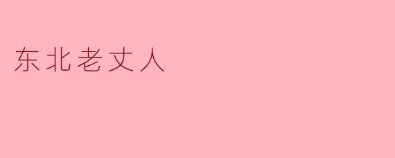 东北老丈人