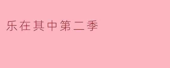 《乐在其中》第二季在保持原节目“快乐学习”核心的同时，新增了哪些让观众“乐在其中”的环节？