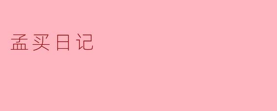 孟买日记
