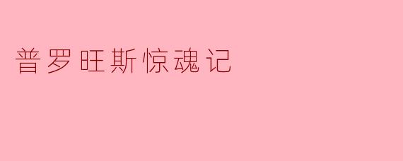 普罗旺斯惊魂记